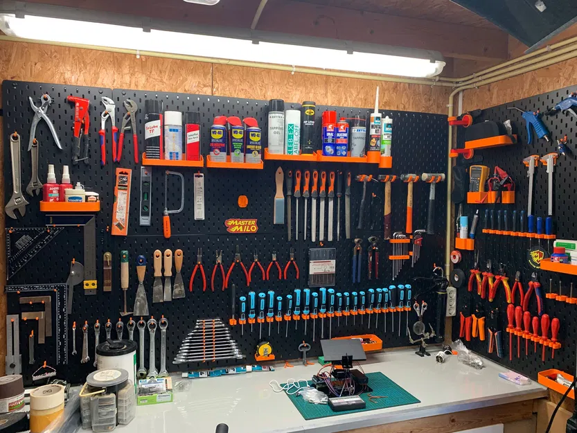 Giá Đỡ Bình Xịt Cho Bảng SKÅDIS (Ikea) - Image 2