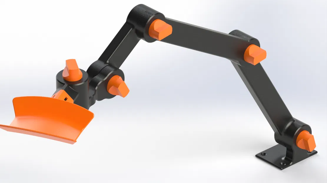 Cánh Tay Khớp Nối Mô-đun Khóa Xoay (In 100%) - Image 1