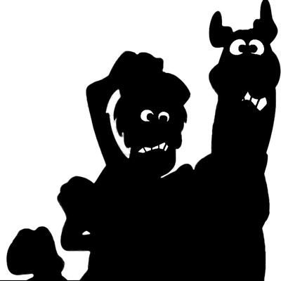 Tranh Góc Scooby Doo và Shaggy (Sợ Hãi)