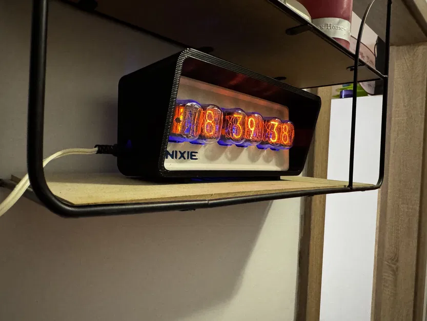 Hộp cho bộ kit đồng hồ Nixie IN-12 của diynixie - Image 1