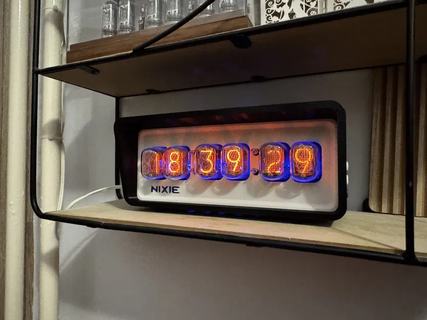 Hộp cho bộ kit đồng hồ Nixie IN-12 của diynixie - Image 3