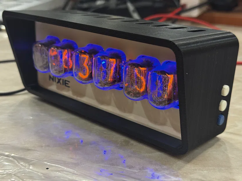 Hộp cho bộ kit đồng hồ Nixie IN-12 của diynixie - Image 4