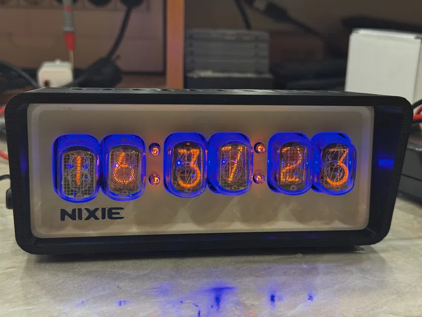 Hộp cho bộ kit đồng hồ Nixie IN-12 của diynixie - Image 5