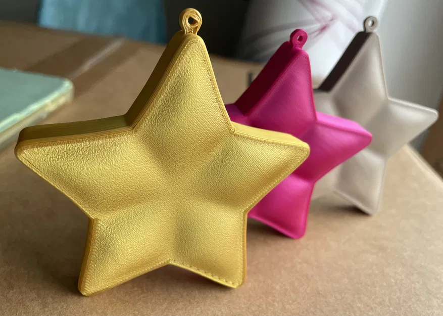 Ngôi Sao và Trái Tim Giáng Sinh Phồng - Image 2