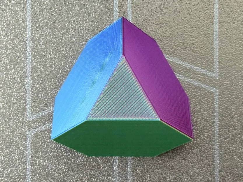 Hình chóp cụt (Truncated Tetrahedron) - Image 1
