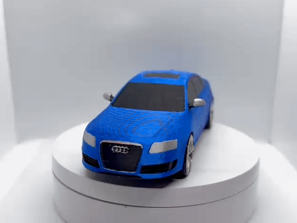 Audi RS6 Limousine Kit Card (Tỷ lệ 1:24) - Image 2