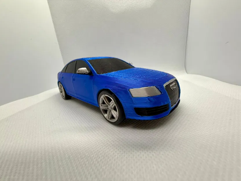 Audi RS6 Limousine Kit Card (Tỷ lệ 1:24) - Image 5