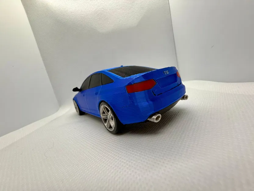 Audi RS6 Limousine Kit Card (Tỷ lệ 1:24) - Image 6