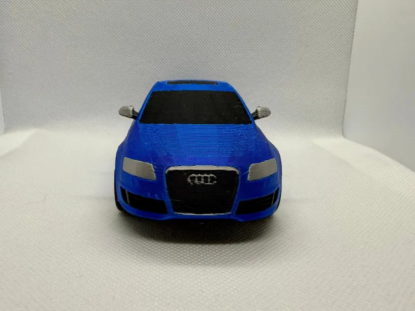 Audi RS6 Limousine Kit Card (Tỷ lệ 1:24) - Image 7