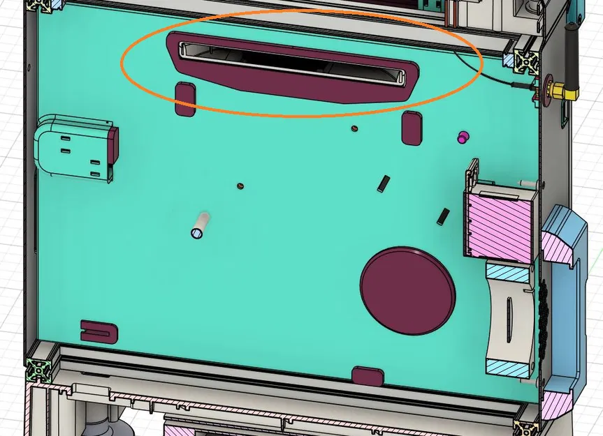 PB Design - Bộ Seal - Gioăng Quạt Sau Sovol Zero - Image 1