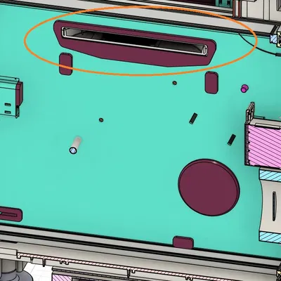 PB Design - Bộ Seal - Gioăng Quạt Sau Sovol Zero