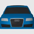Audi RS6 Limousine Kit Card (Tỷ lệ 1:24) - Thumbnail 12