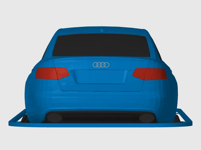 Audi RS6 Limousine Kit Card (Tỷ lệ 1:24) - Image 13