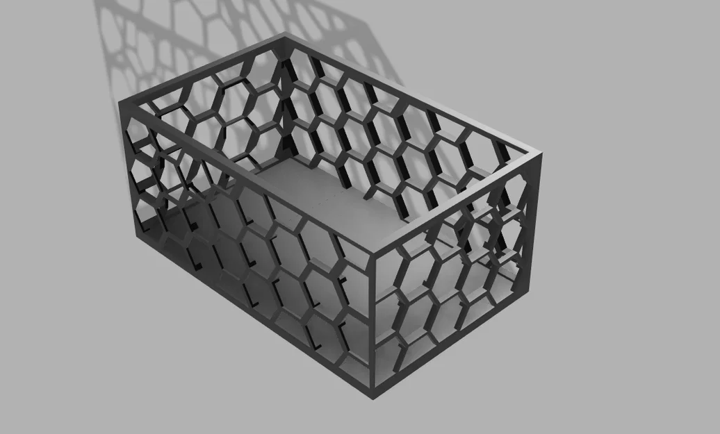 Hộp với Tường Lục Giác V1.5 - Image 1