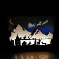 Khung cảnh Giáng Sinh Cho Hộp Đèn LED - Thumbnail 5
