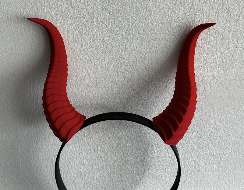 Sừng gắn trên kẹp tóc v2 - Image 1