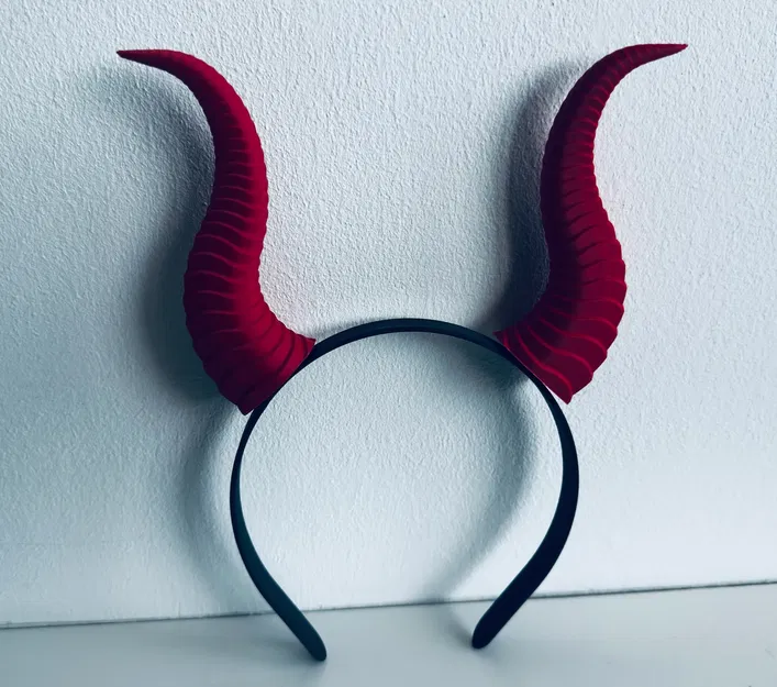 Sừng gắn trên kẹp tóc v2 - Image 2