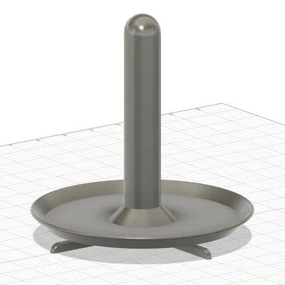 Dụng cụ giữ/xoay cuộn len tối giản