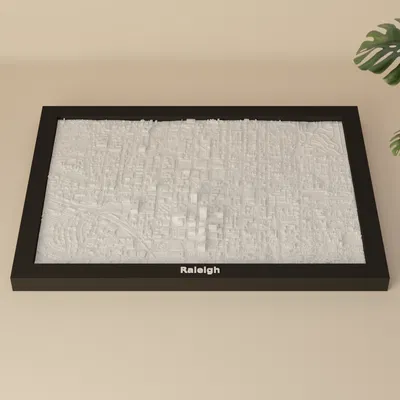 Mô hình thu nhỏ địa hình Raleigh, Hoa Kỳ