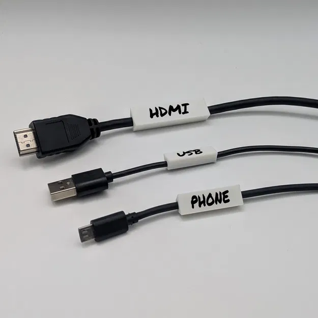 Thẻ cáp đa năng - Tùy chỉnh bằng bút viết - Image 1