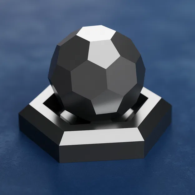 Khối đa diện cắt cụt có nam châm - Image 1