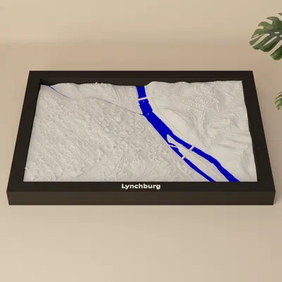 Lynchburg, Hoa Kỳ - Mô hình thu nhỏ 3D