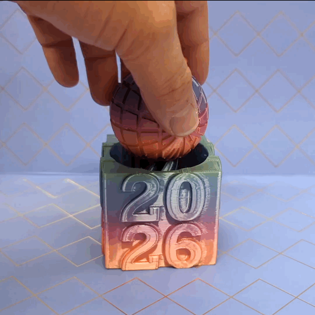 Đồ Chơi Fidget Thả Bóng Đếm Ngược Năm Mới (2026) - Thumbnail 8