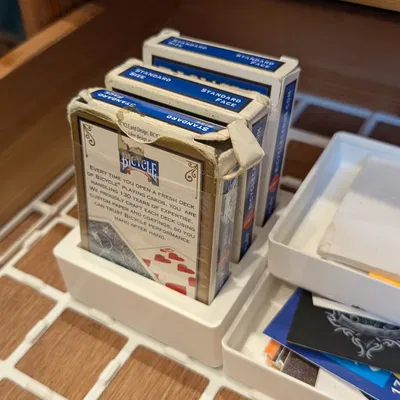 Hộp đựng bộ bài thẳng đứng Gridfinity