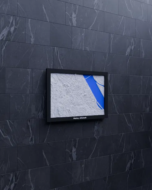 Mô hình thu nhỏ địa hình 3D Mainz, Altstadt, Đức - Image 4