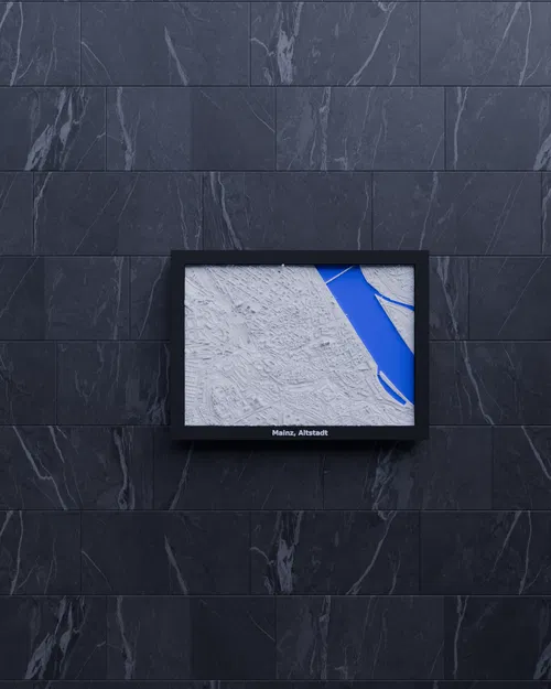 Mô hình thu nhỏ địa hình 3D Mainz, Altstadt, Đức - Image 5