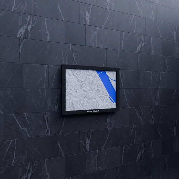 Mô hình thu nhỏ địa hình 3D Mainz, Altstadt, Đức - Image 6