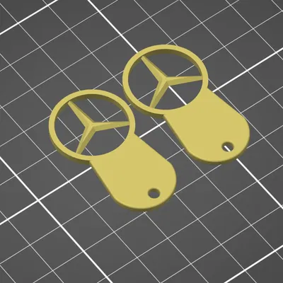 Jeton xe đẩy kiểu MERCEDES