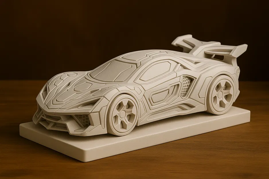 Tượng Xe Thể Thao Tương Lai - Image 1