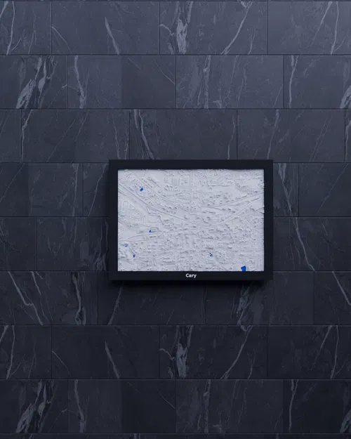 Mô hình thu nhỏ địa hình 3D Cary, Hoa Kỳ - Image 5