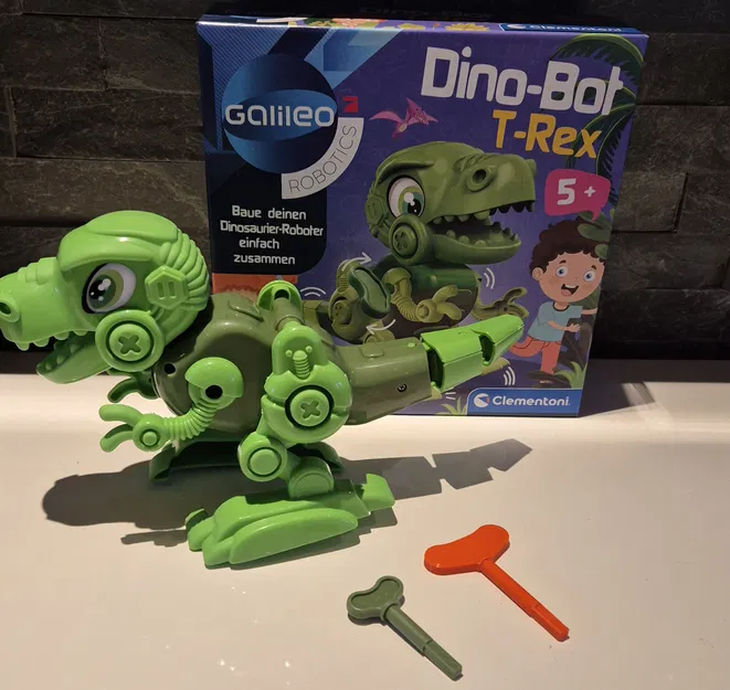 Chìa Khóa Lên Dây Cho Robot Khủng Long Galileo T-Rex - Image 1