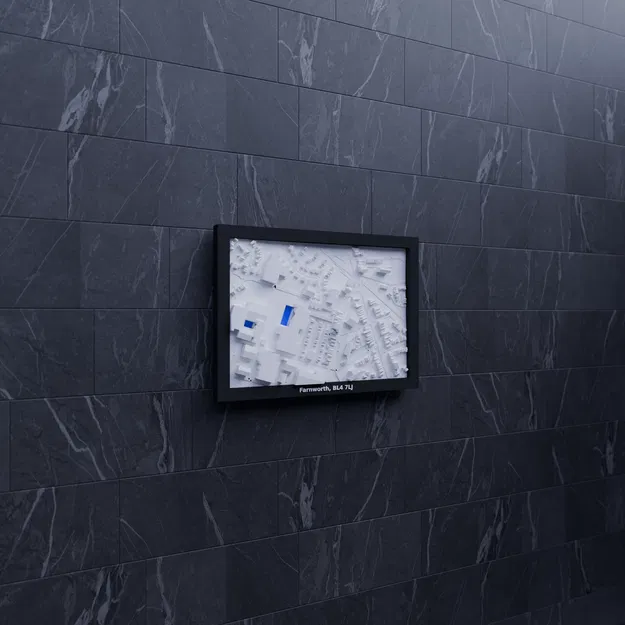 Mô hình 3D Địa hình Farnworth, BL4 7LJ, Vương quốc Anh - Image 6