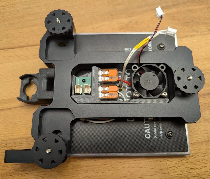 Fysetc bed frame - Giá đỡ quạt Wago + 30mm (3010) - Image 1