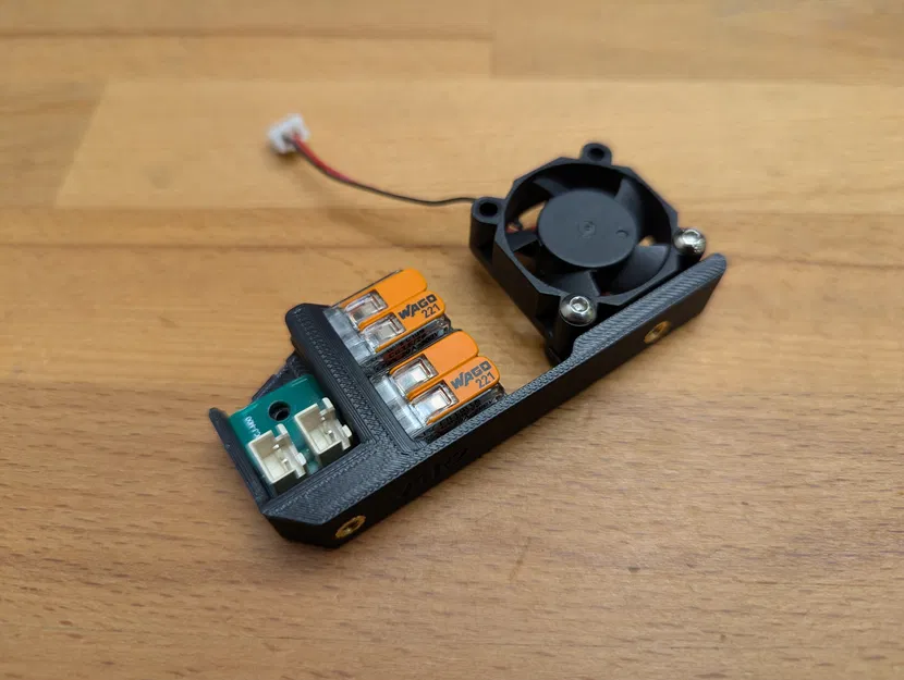 Fysetc bed frame - Giá đỡ quạt Wago + 30mm (3010) - Image 3