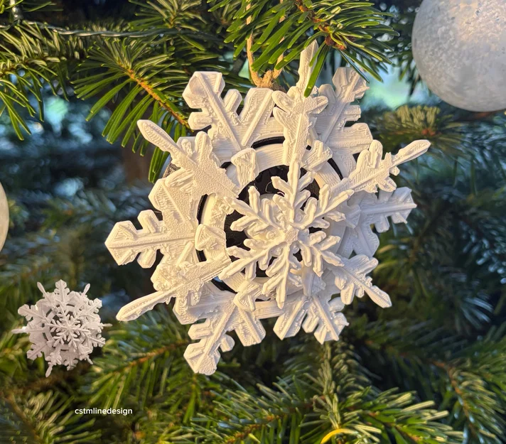 Bông Tuyết Hành Tinh - Mẫu In 3D - Image 1