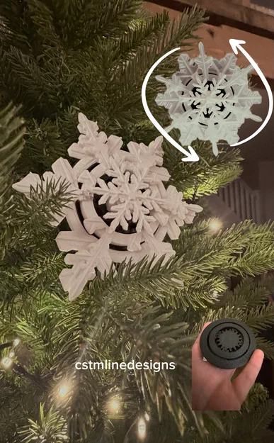 Bông Tuyết Hành Tinh - Mẫu In 3D - Image 3