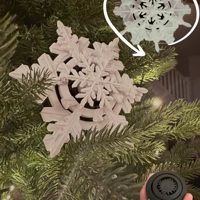 Bông Tuyết Hành Tinh - Mẫu In 3D