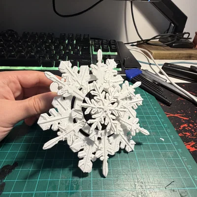 Bông Tuyết Hành Tinh - Mẫu In 3D
