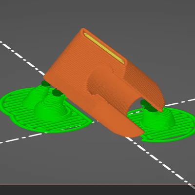 Kẹp Giữ Dây Đề Xe Đạp Road [OpenSCAD]