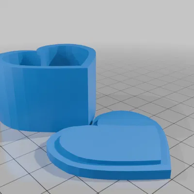 Hộp Đựng Đồ Hình Trái Tim