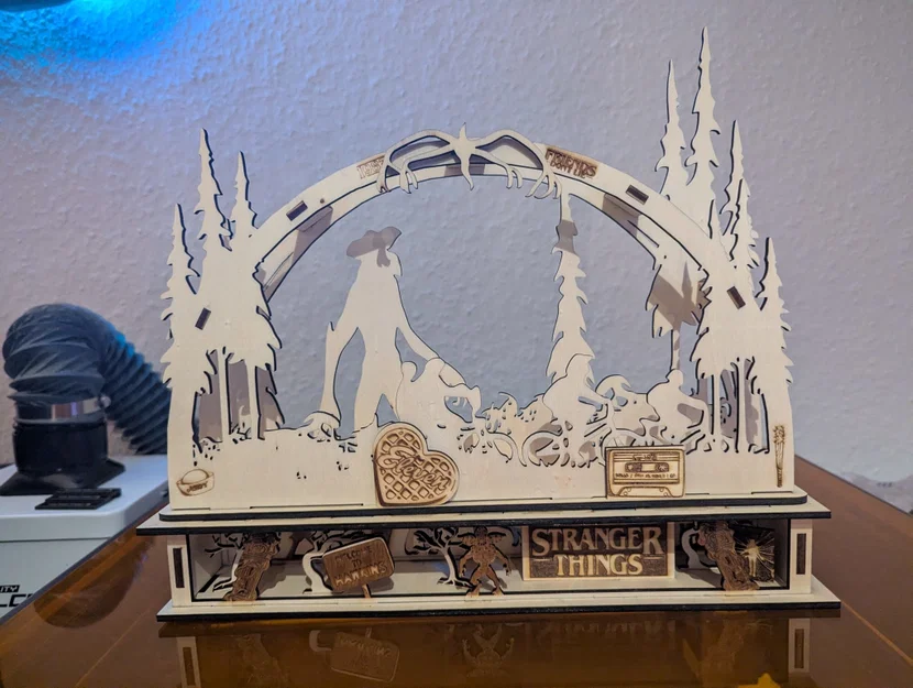 Mô Hình Schwibbogen Stranger Things - Image 1