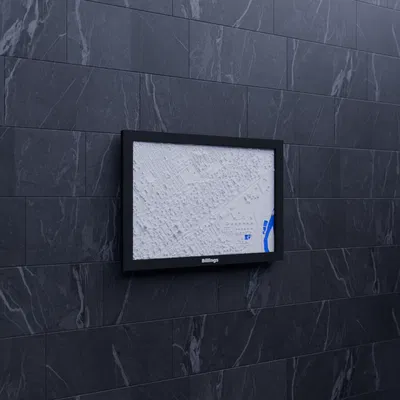 Mô hình địa hình 3D Billings, Hoa Kỳ