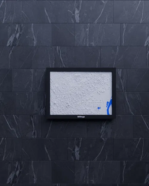 Mô hình địa hình 3D Billings, Hoa Kỳ - Image 5