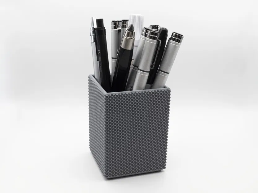 KHAY CẮM BÚT HÌNH CHỮ NHẬT VÂN XOÁY PHẲNG - Image 1