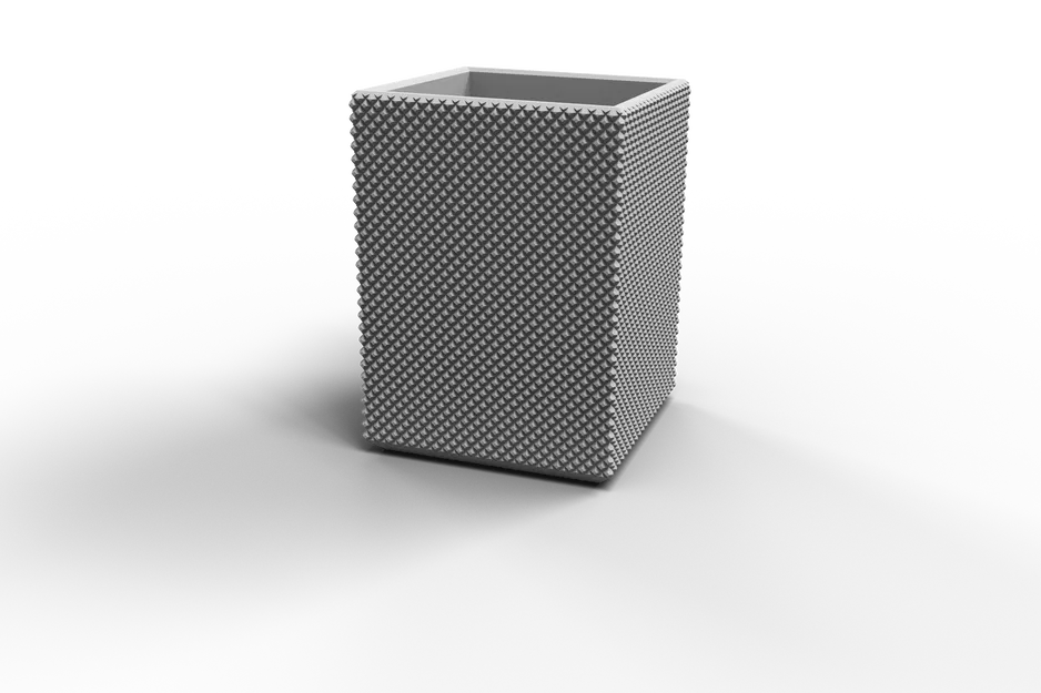 KHAY CẮM BÚT HÌNH CHỮ NHẬT VÂN XOÁY PHẲNG - Image 4