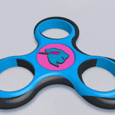 Khuôn In 3D MrBeast Fidget Spinner